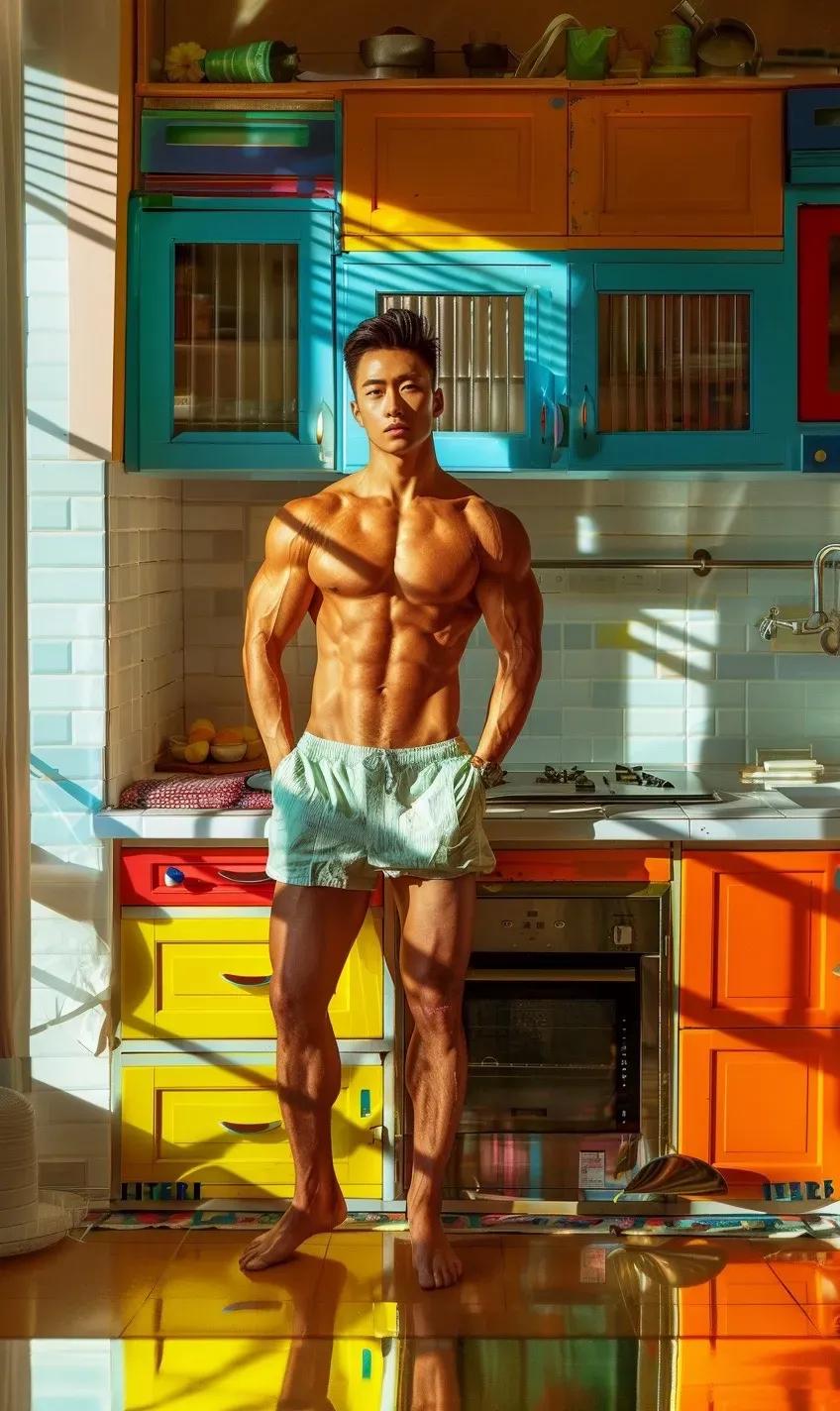 健身图男六块腹肌_健身男图_健身图男生